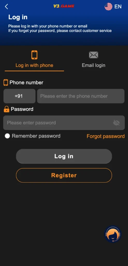 v3 game login